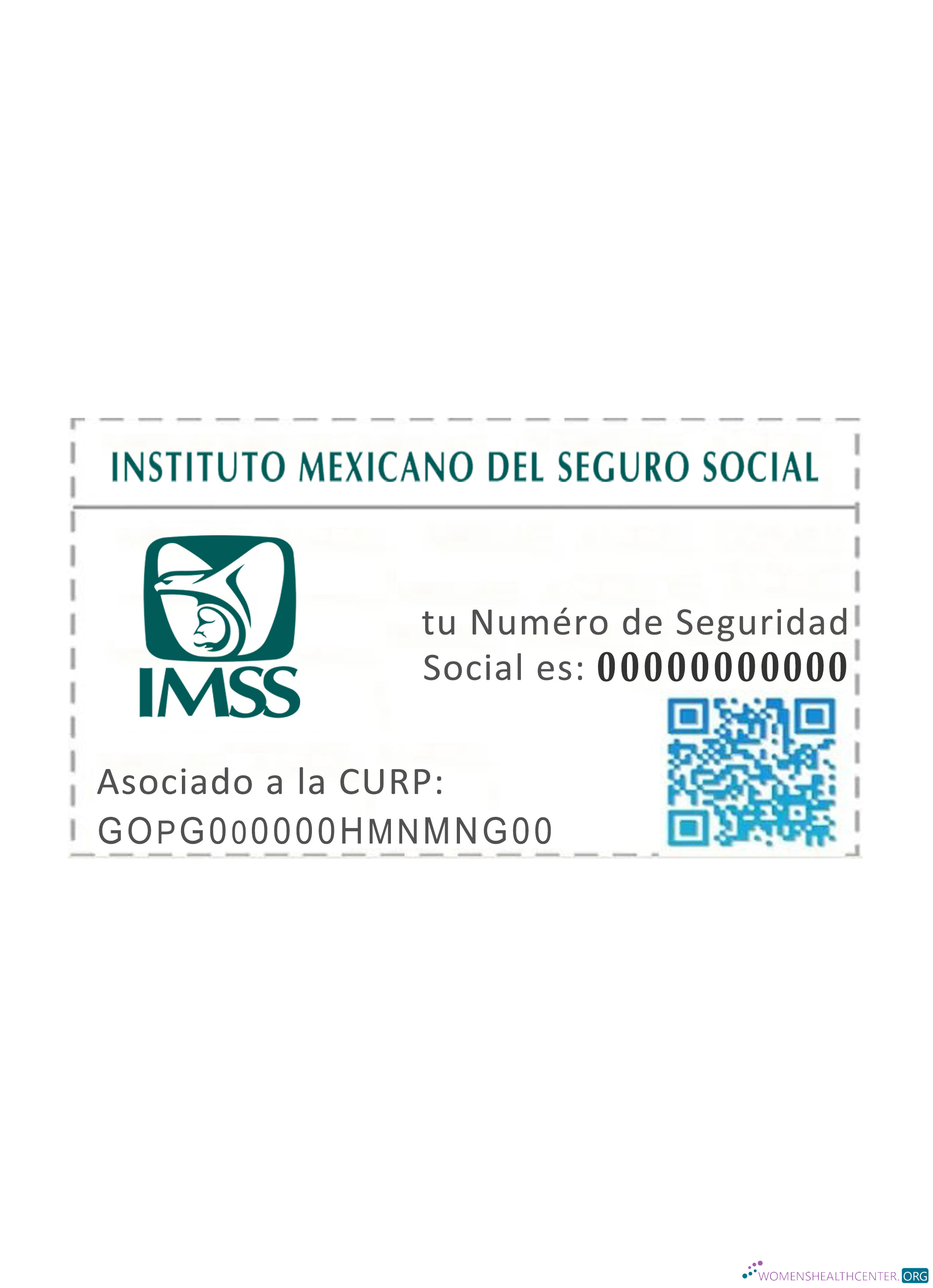 Download Mexico NSS card Photoshop template